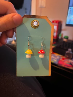  Mushroom earrings  -  Homemade 