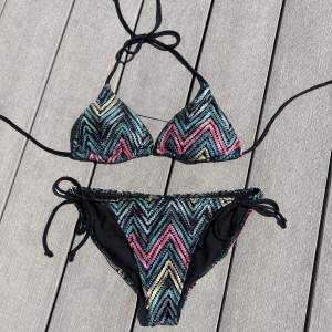 Missoni inspererad bikini i storlek S❤️‍🔥