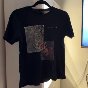 T-shirt - T- shirt med tryck från gina. Använd mycket därav tryckets utseende. Köparen står för frakten!
