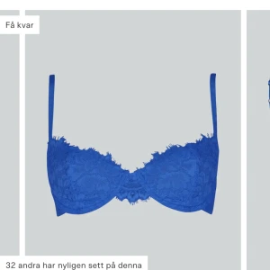 OANVÄND spets bh - Balconette från bikbok storlek L( M skulle jag säga). 