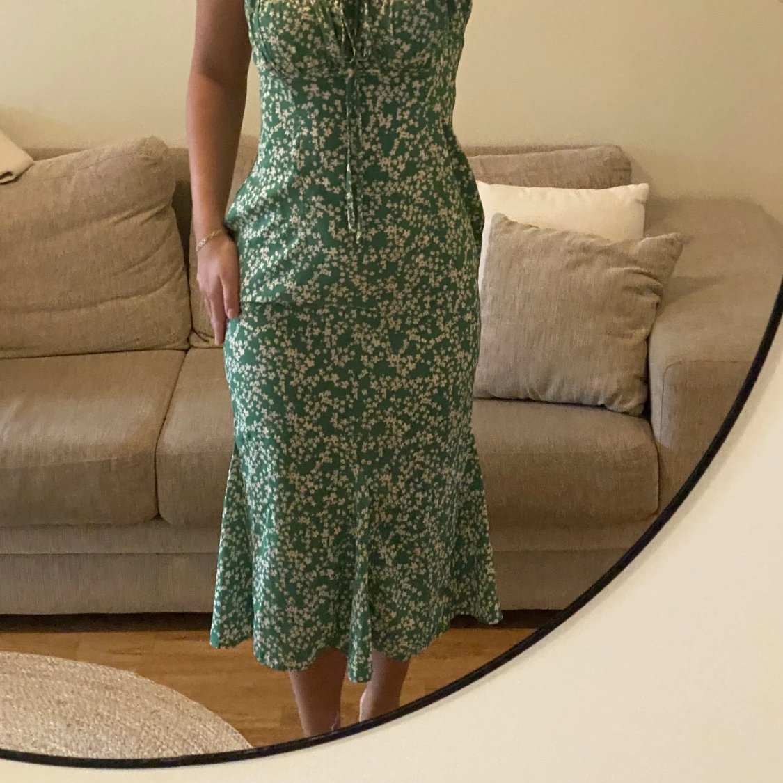 Grön klänning  - 90