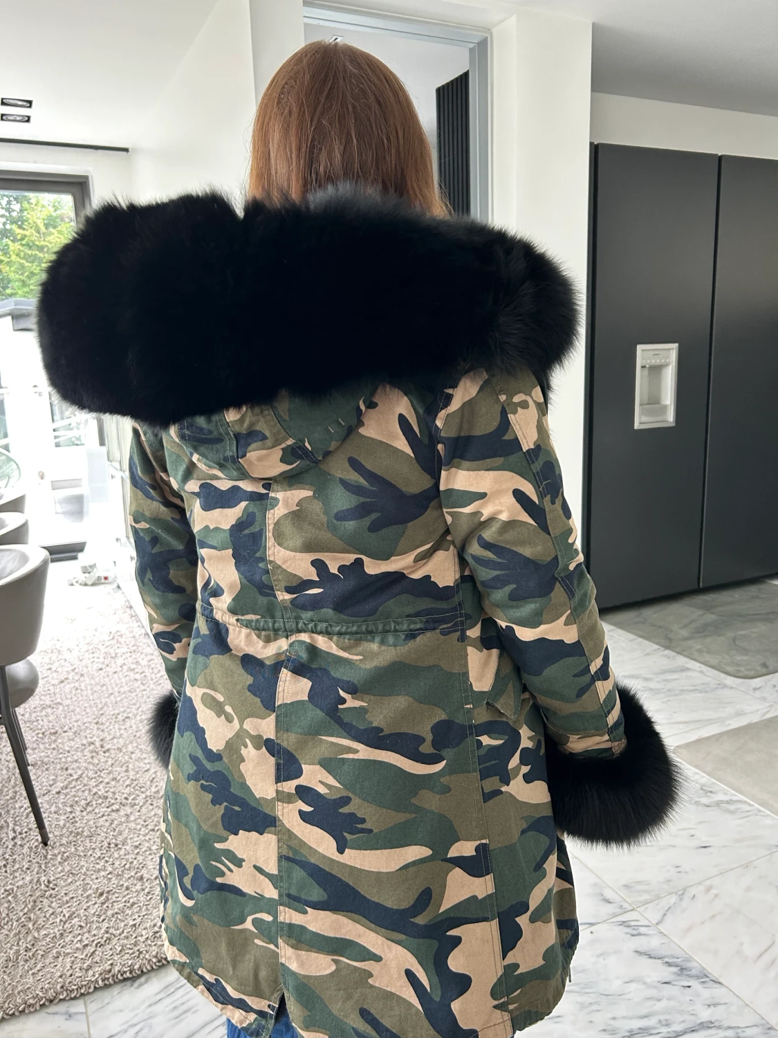 Vinter campflauge Jacka - 90