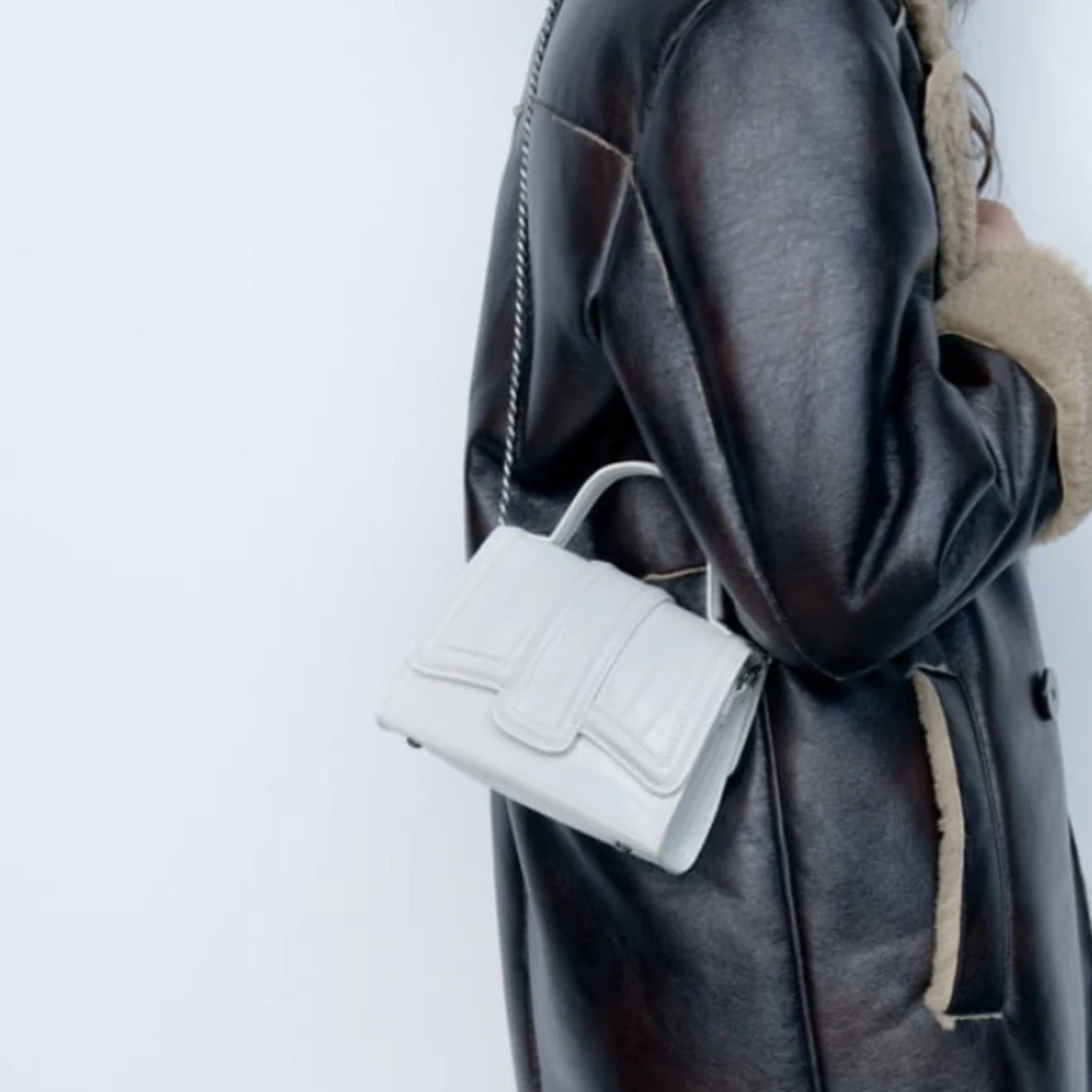 Vit väska från zara