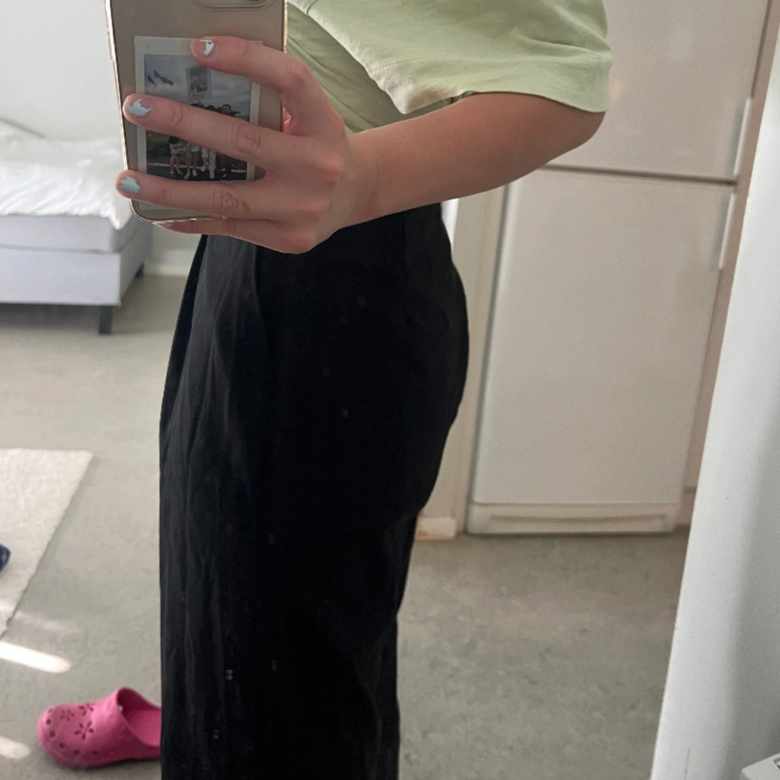 Svarta tygbyxor  - 90