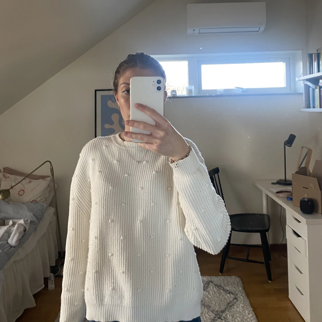 Stickad tröja  - 90