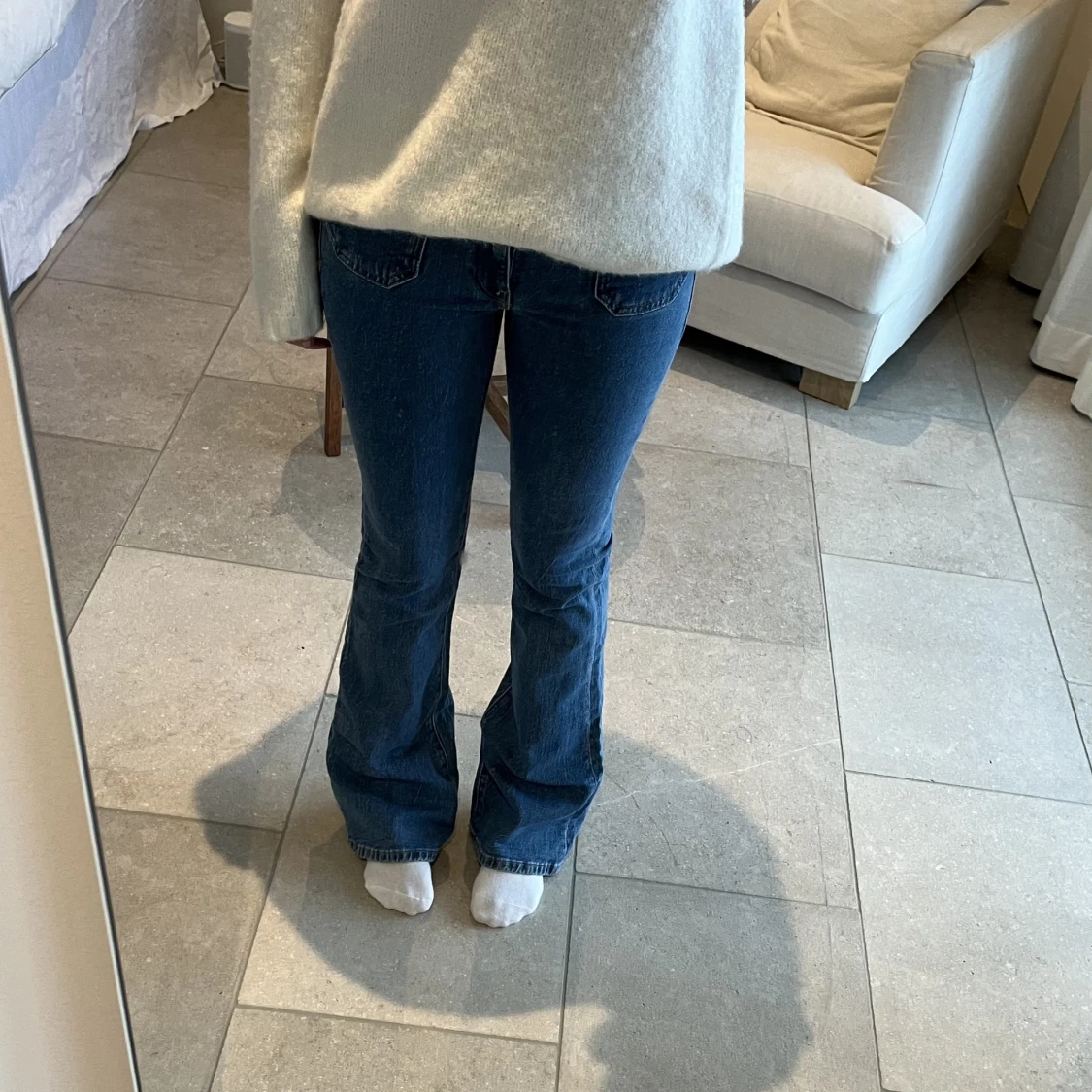 Utsvängda jeans - 90