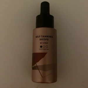 Tan drops - Oanvänd 