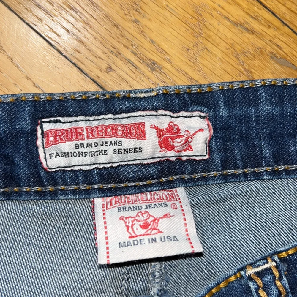 Pris kan diskuteras😊🙌🏼 True religion jeans i storlek S - M, Regular fit. Jeans & Byxor.