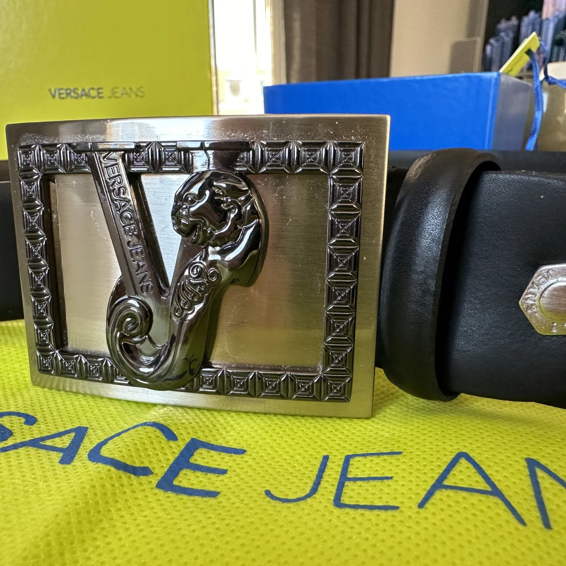 Versace jeans bälte skinn **toppskick** - 91