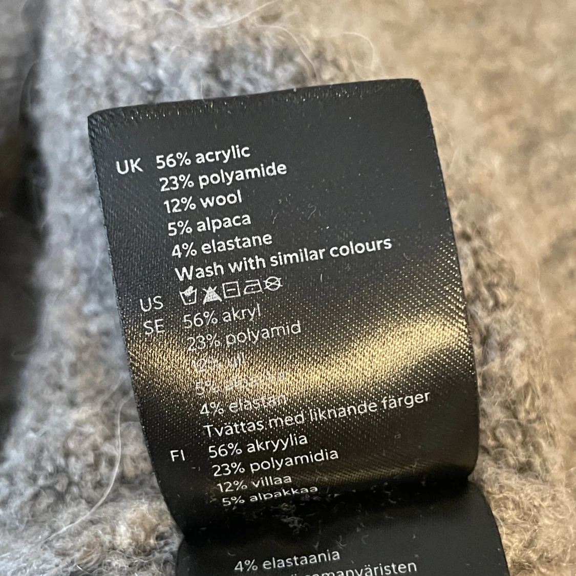 Oversize stickad - 90