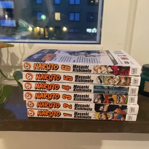 Naruto Manga engelska  - Rensar bokhyllan. 6 volymer av naruto i gott skick. Engelsk översättning. Allt eller inget. 