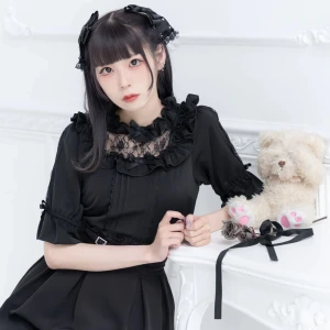 Dear my love blus - Blus från det japanska märket Dear My Love! I gott skick och i deras strl M (passar xs-s)   Kontakta mig för fler bilder! 