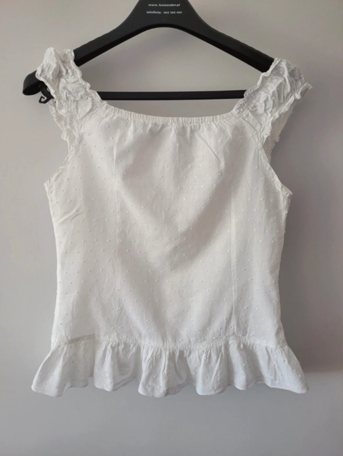 Vacker vintage topp i bomull - 90