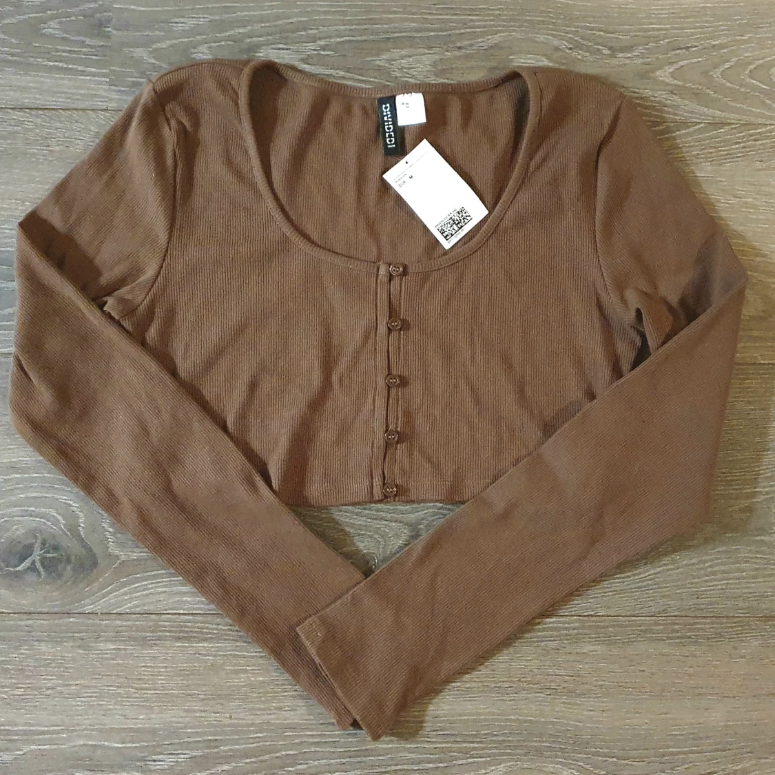 *NY* Brun top från H&M, stl M