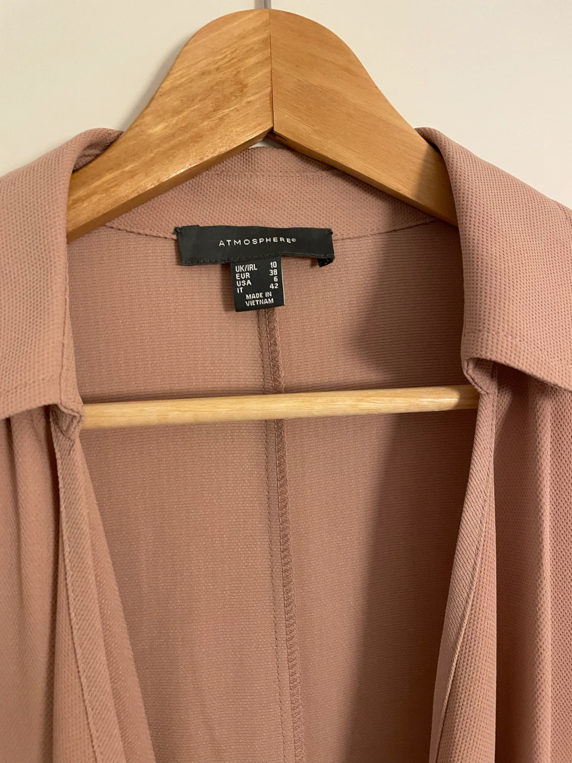 Gammelrosa kappa från Primark - 90