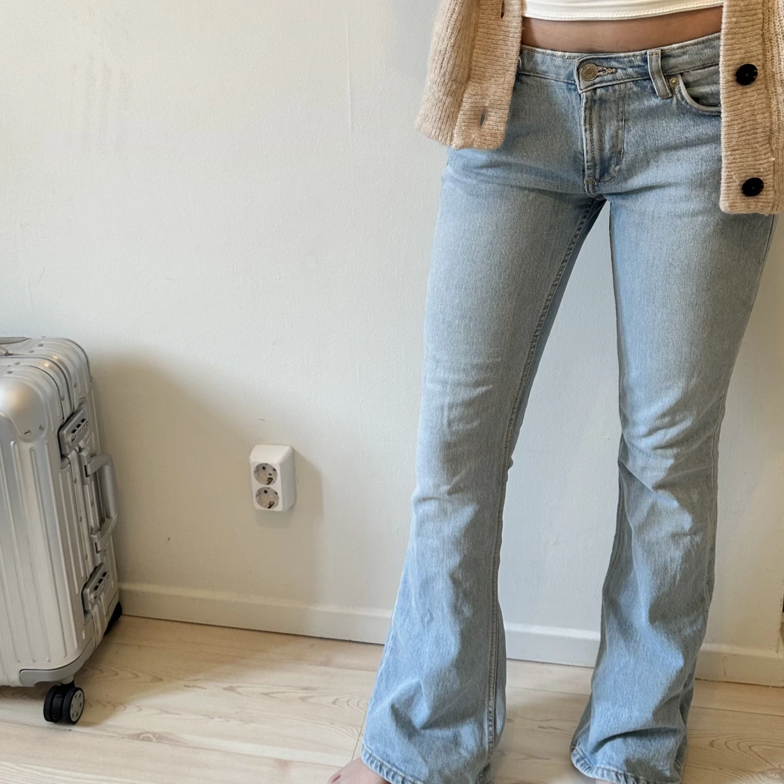 Lågmidjade jeans från Zara!! - 90