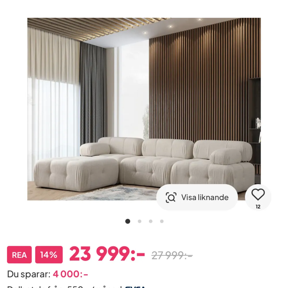 Helt ny soffa billigt.  13999kr fri frakt . Övrigt.