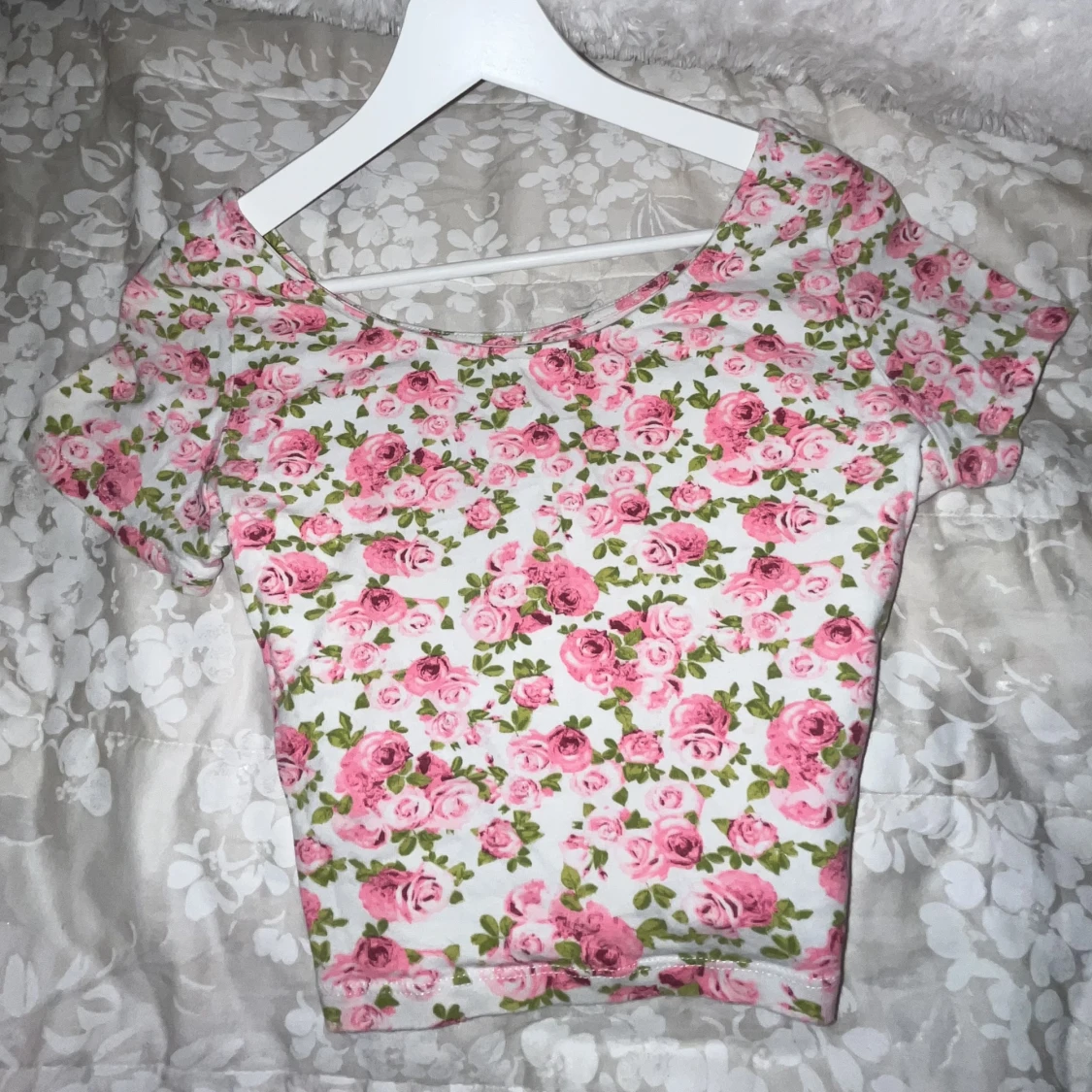 Blommig topp🌸🩷 - 90