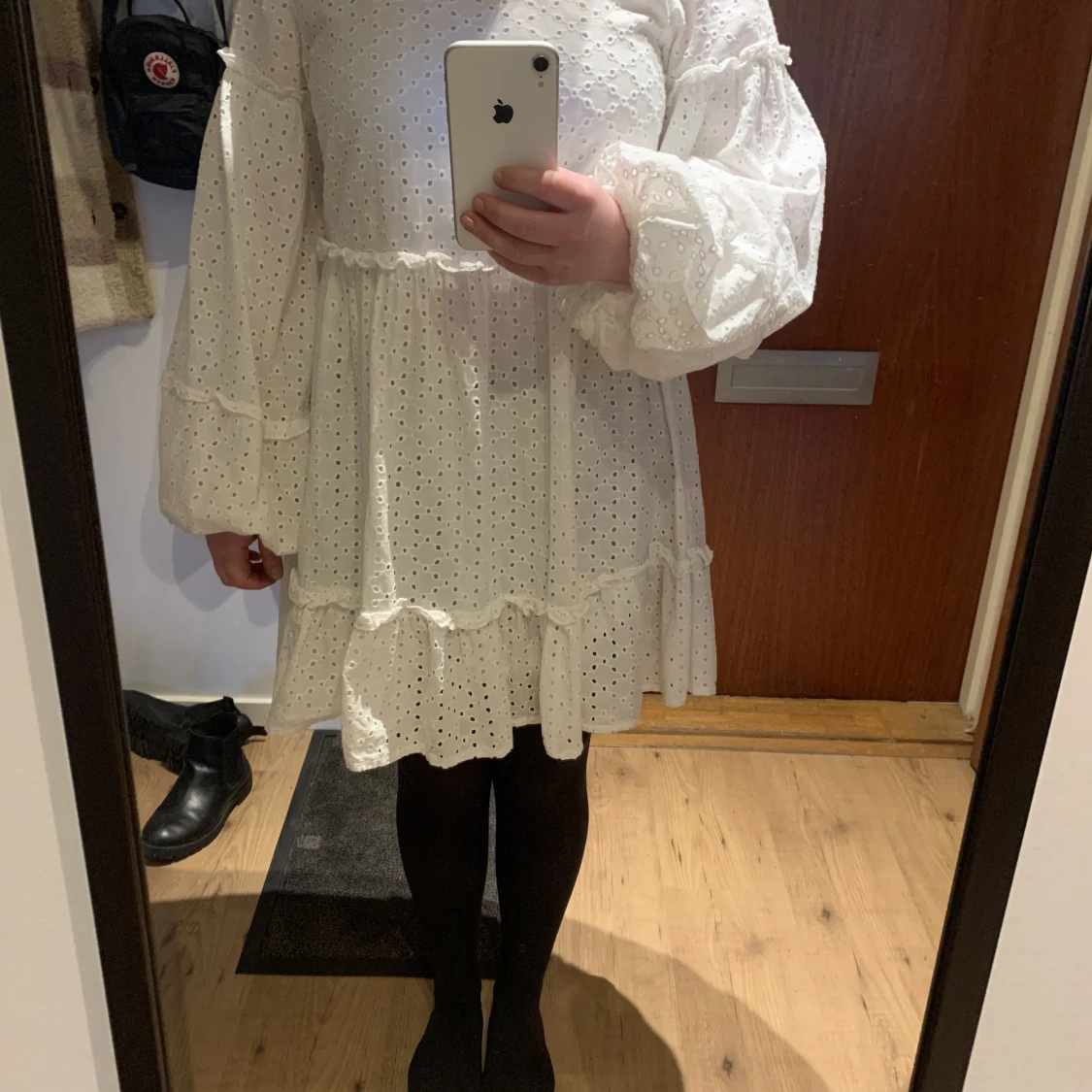 Vit klänning  - 91