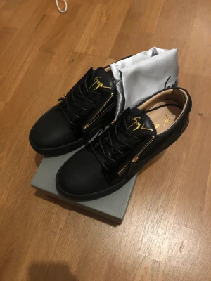 Giuseppe Zanotti - Köpta från zalando för 5745 kr men aldrig använda kan inte heller lämna tillbaka de.  Strlk 46 men passar förmodligen 45 med  Kan gå ner till 2500 vid snabbaffär