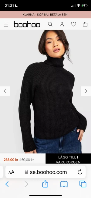 Stickad polotröja - En snygg stickad polotröja från Gina tricot. Nästan helt oanvänd.💗