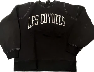 Cool svart collegetröja med silvrig text och vita stygn🤍 - Jag ÄLSKAR denna tröja och den är jätte snygg att styla.🤍 