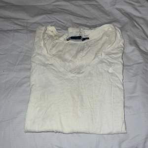 Vit tunn långärmad tröja från Ralph Lauren