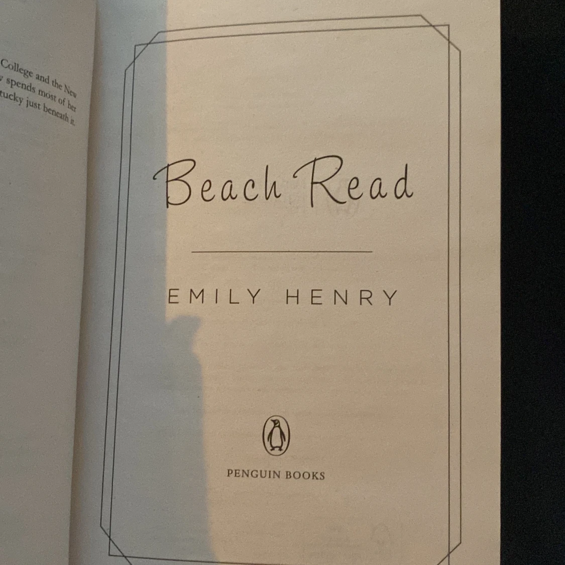Beach read av emily henry  - 91