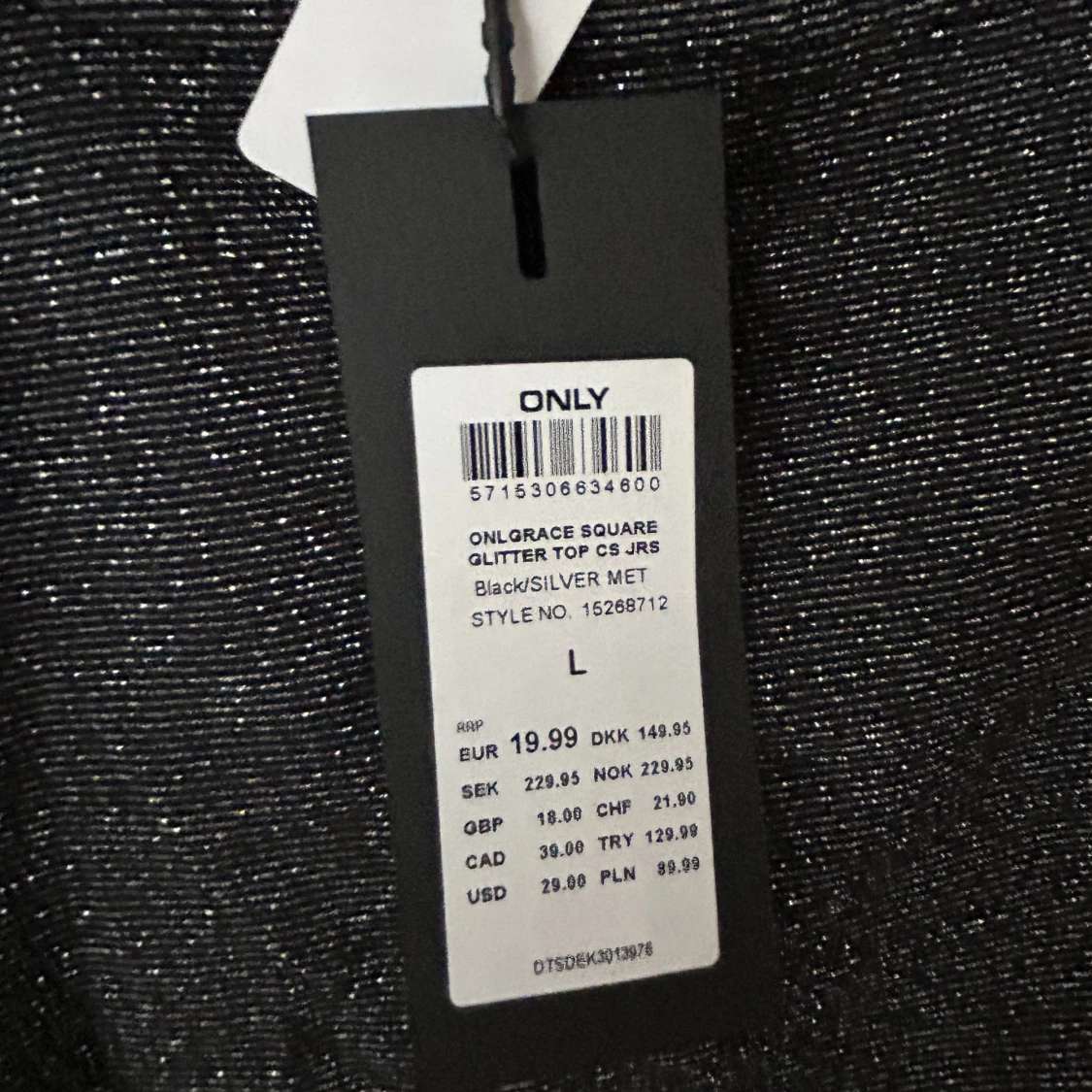 Glittrig tröja  - 90