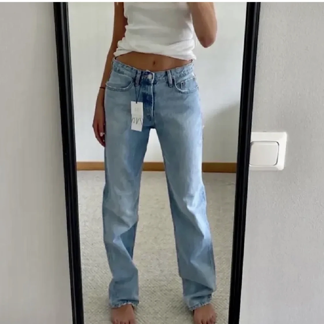 Zara mid Rise jeans
