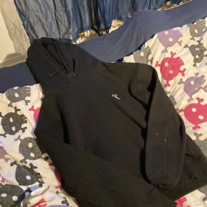  En svart hoodie från Calvin Klein  -  en svart hoodie från Calvin Klein storlek M i bra shik kan diskutera om priset 