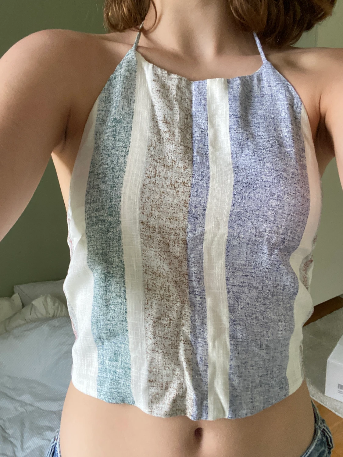 Tröja med öppen rygg