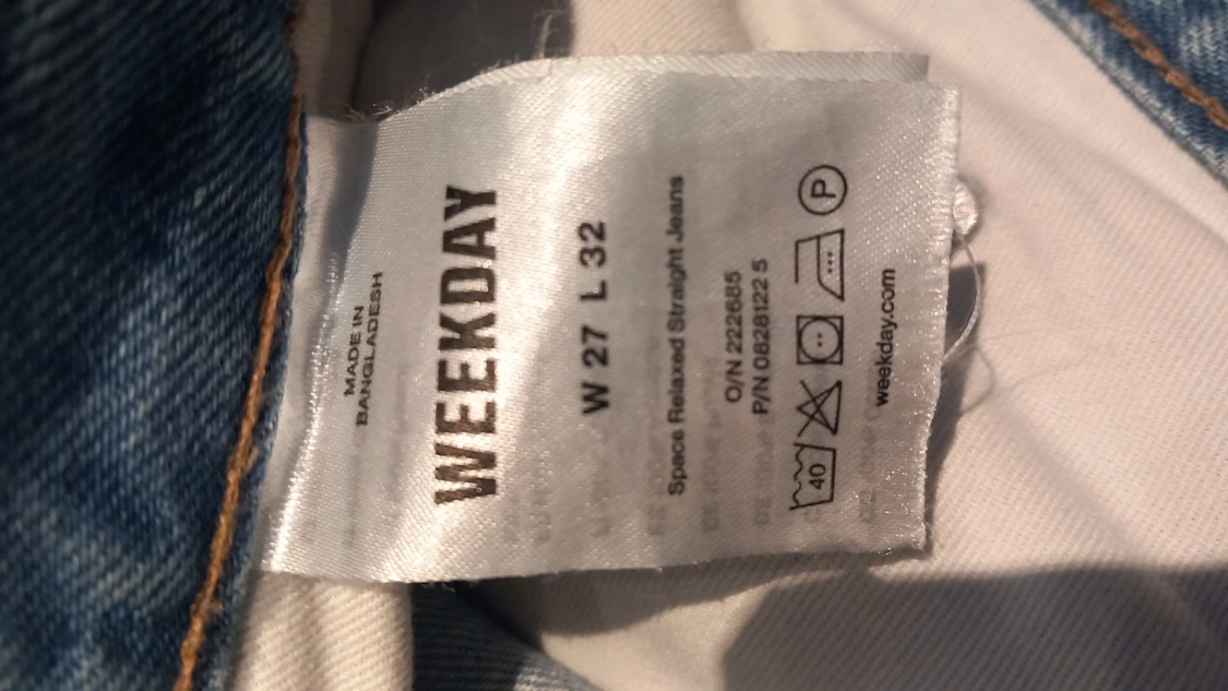 Jeans ljus blå  - 91