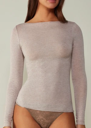 Intimissimi tröja - Säljer min beiga intimissimi tröja, som ny storlek s💞