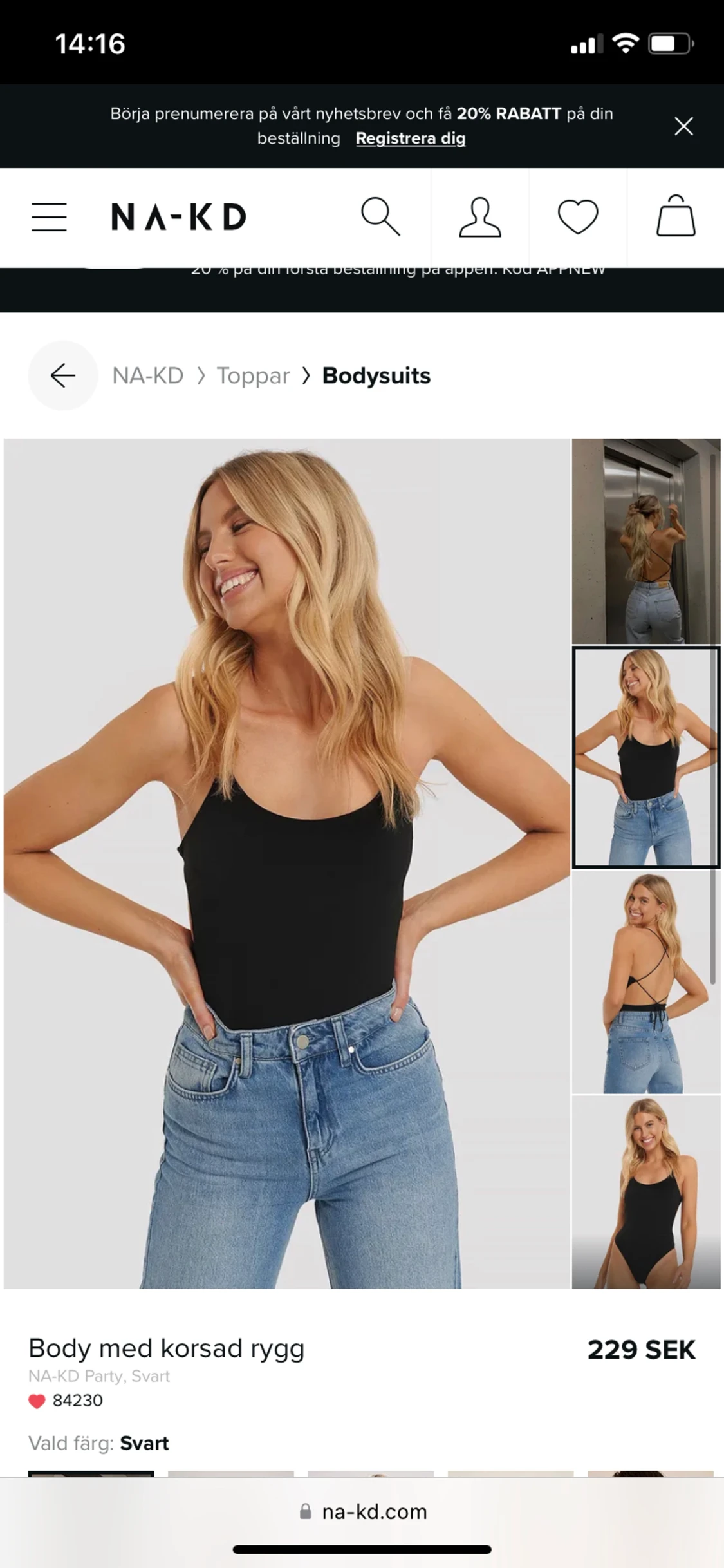 body med korsad rygg - 90