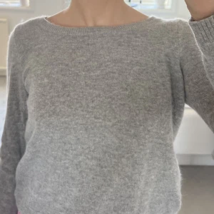 Finstickad tröja - Grå finstickad tröja från h&m❤️superbra skick