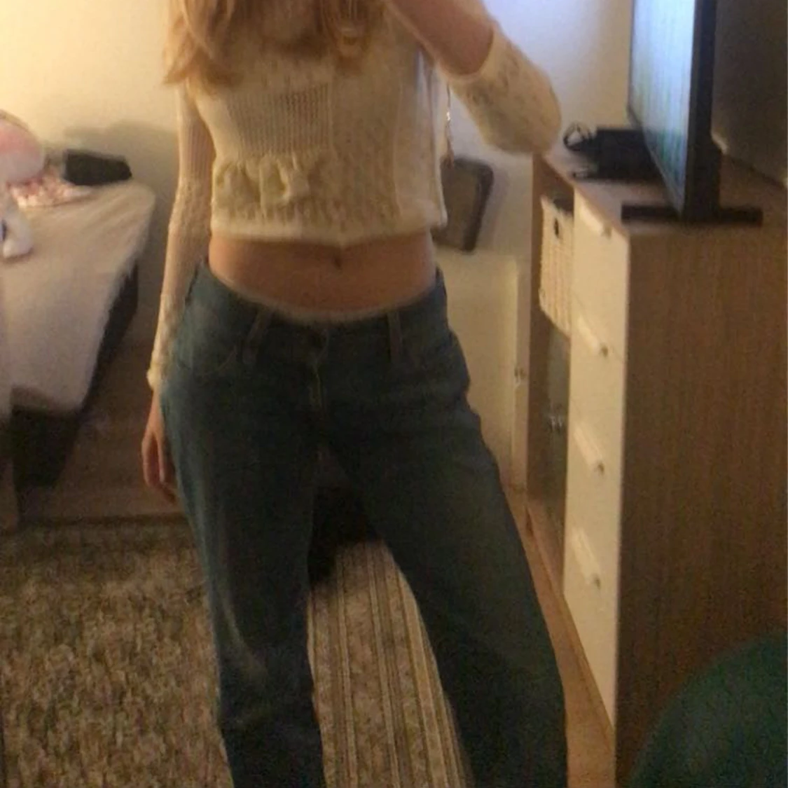 Lågmidjade jeans  - 90