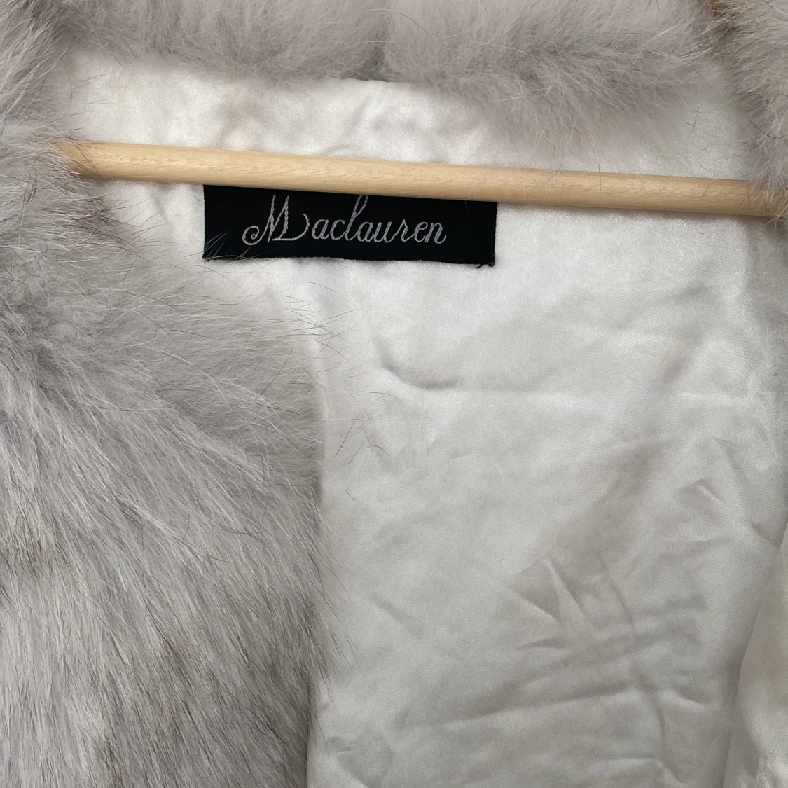 Maclauren äkta pälsväst  - 2