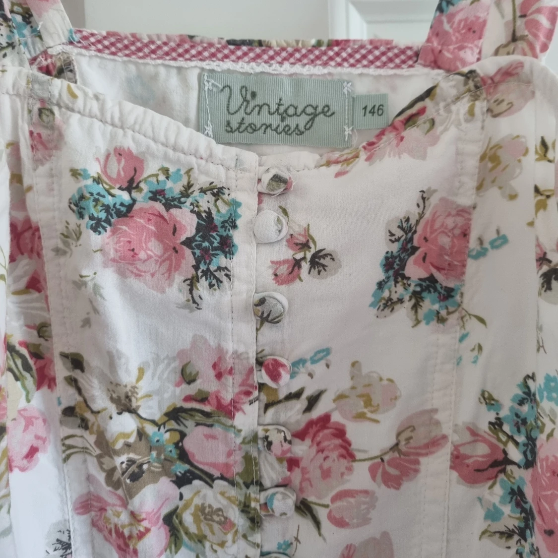 Blommönstrad sommarklänning - 90