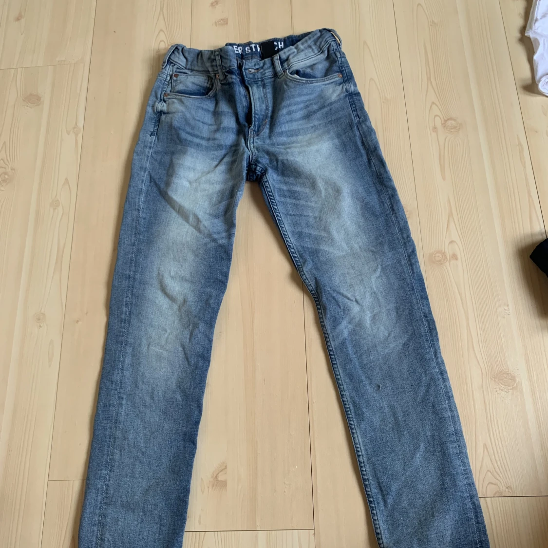 Blåa jeans 