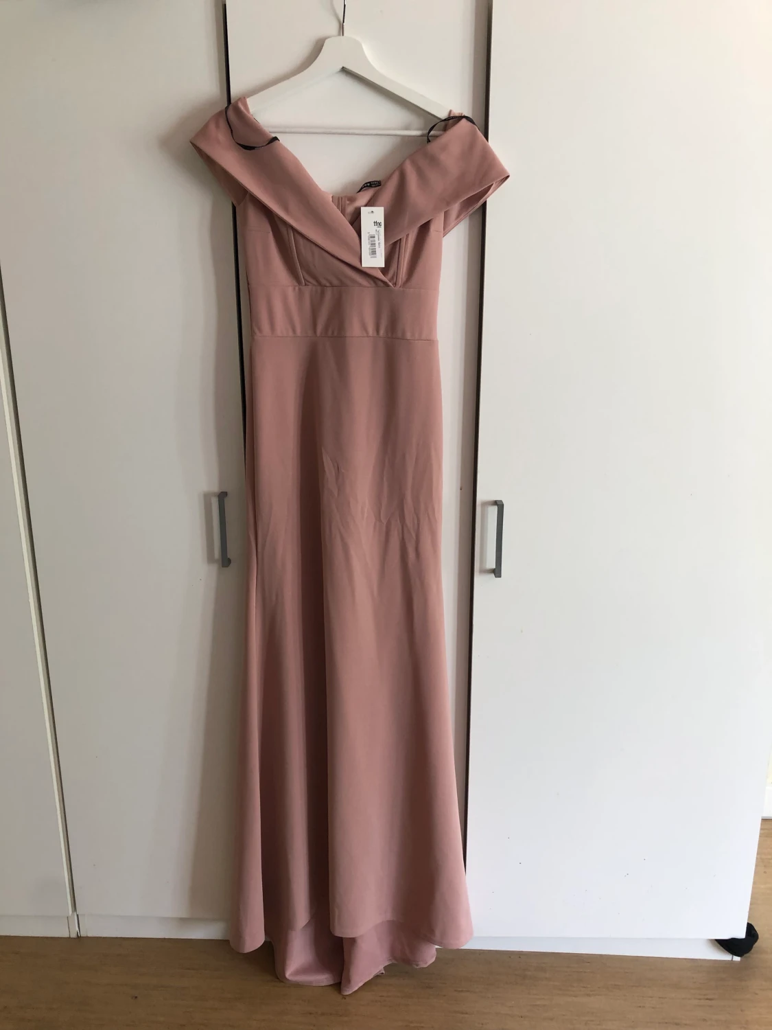 Gammelrosa balklänning