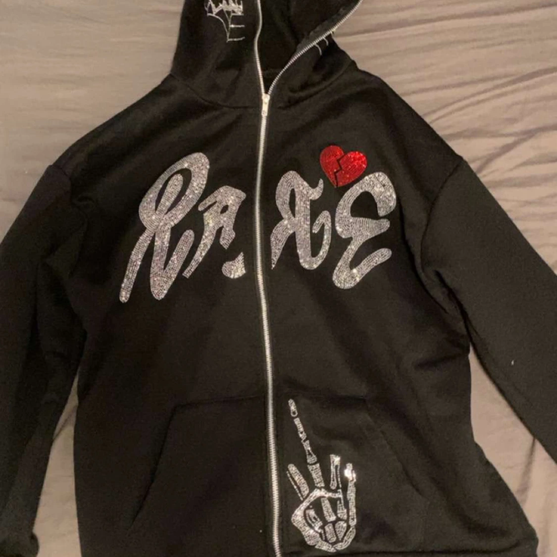 Y2k full zip hoodie - 90