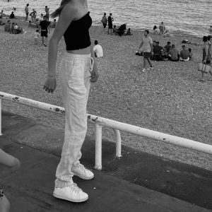 Linnebyxor - Säljer dessa linnebyxor från H&m, nypris 300 kr men fortfarande i väldigt bra skick💕