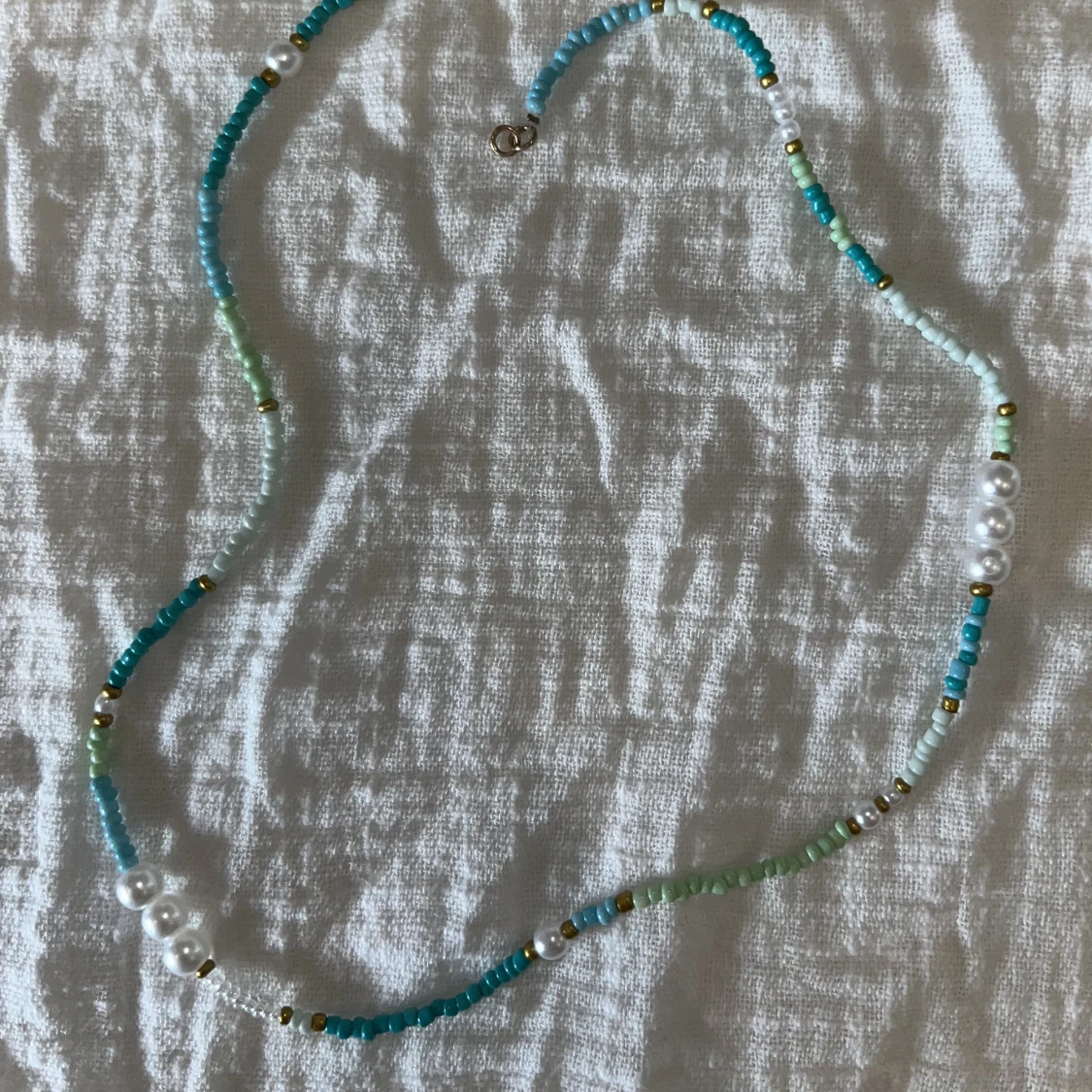 Greenpearl necklace - 90