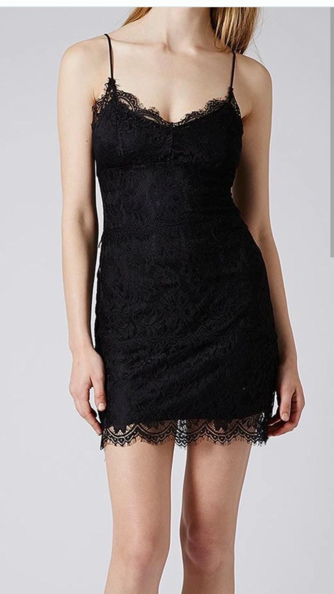 Mini lace dress från TOPSHOP