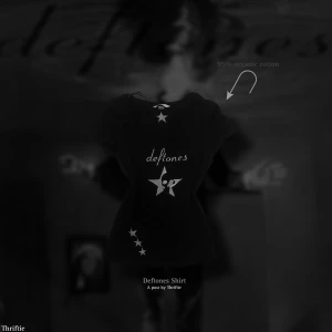 Deftones shirt ~ - Helt ny tröja!! Gjort själv!! Tvättas i Max 40 grader!  OPS!! färgen är mer vit i verkligheten!!! 