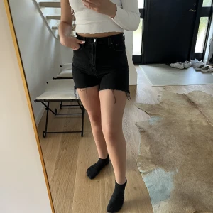 Levis shorts  - Säljer ett par högmidjad Levis shorts ordinarie pris är 750kr. Storleken är blandning men S och M. Priset går att diskutera