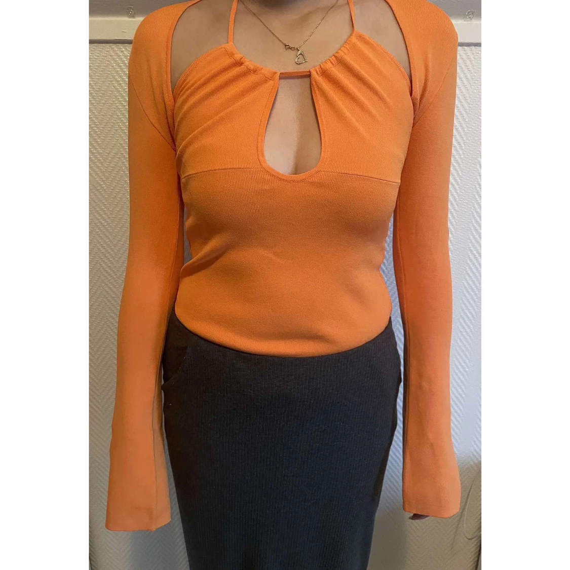 Orange body från Zara