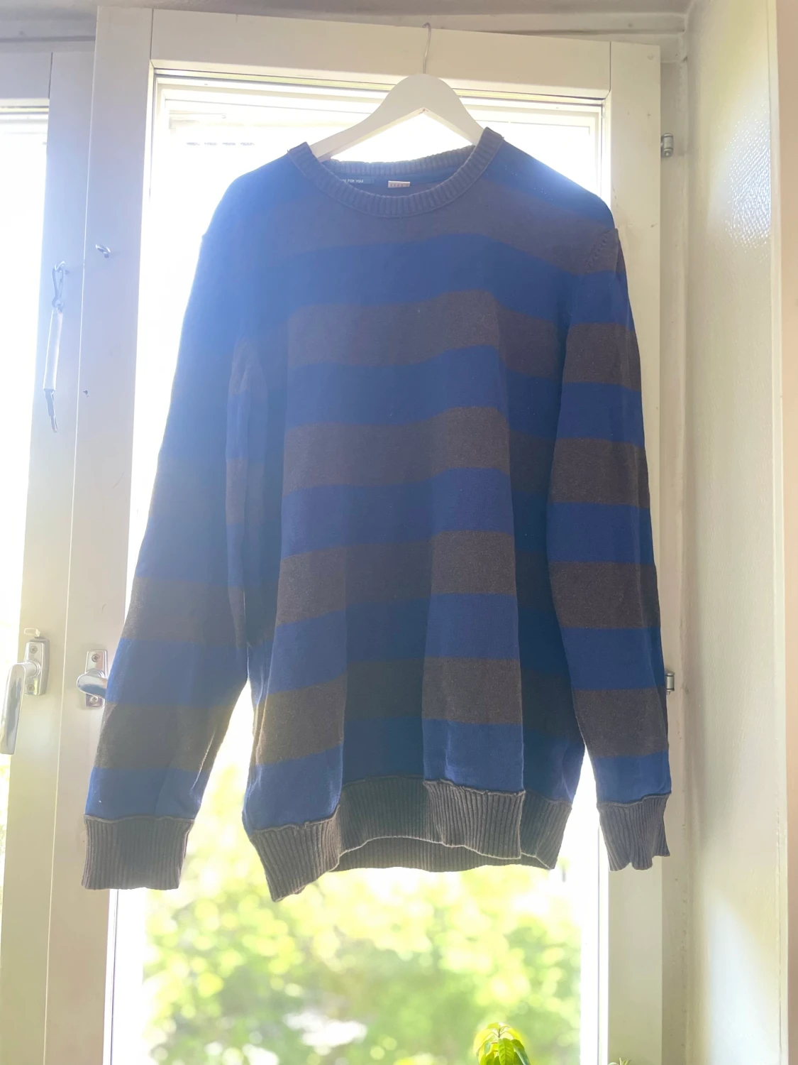 Blue and Brown sweater