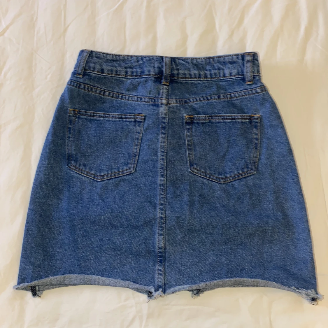 Blå Jeans kjol - 90